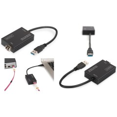 DIGITUS SuperSpeed USB 3.0 Network Adapter - 1Gbps High-Speed Connectivity | Model: 4016032457138